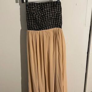Floor length formal gown